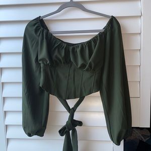 🌻2 FOR 20🌻 CORSET STYLE LONG SLEEVE